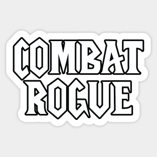 Combat Rogue Sticker